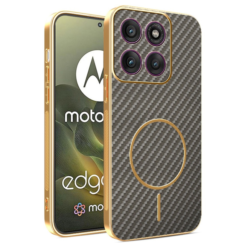 Coque Motorola Edge 70 Texture Fibre Carbone