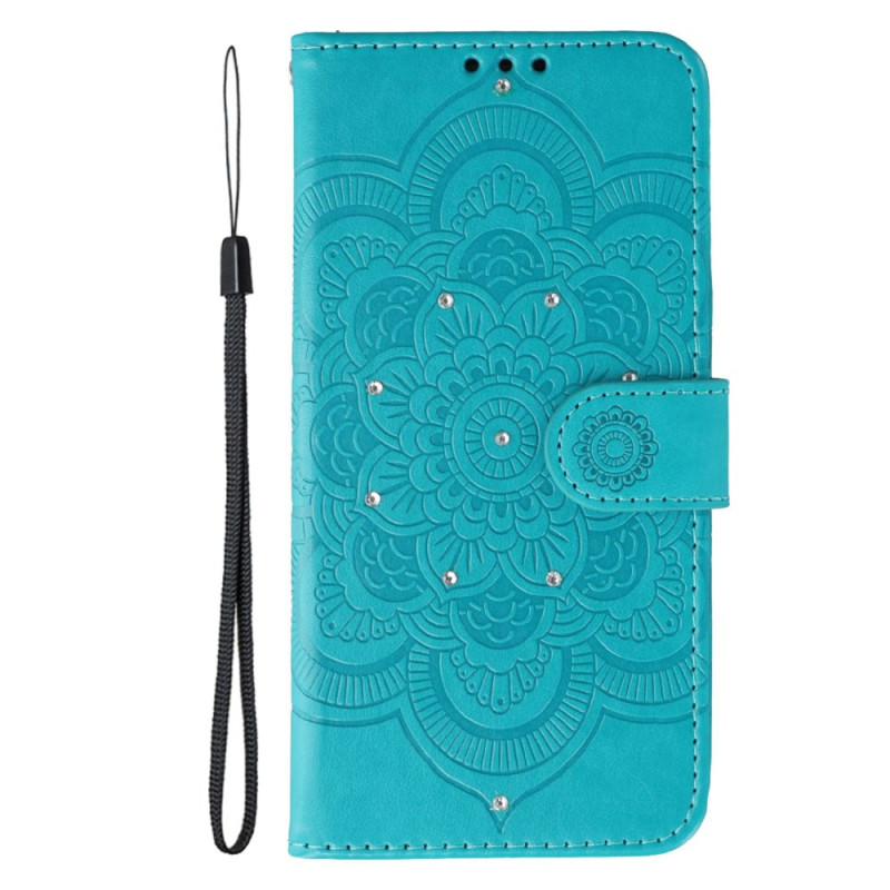 Housse Motorola Edge 70 Mandala et Strass