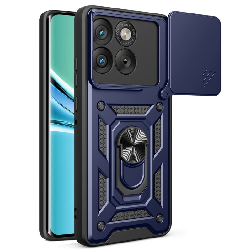 Coque Motorola Edge 70 Protection Caméra Coulissante et Support
