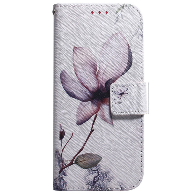 Housse Xiaomi Redmi Note 15 5G Fleur Rose