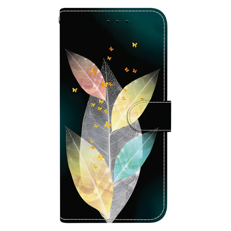 Housse Xiaomi Redmi Note 15 Pro 5G Feuilles Colorées