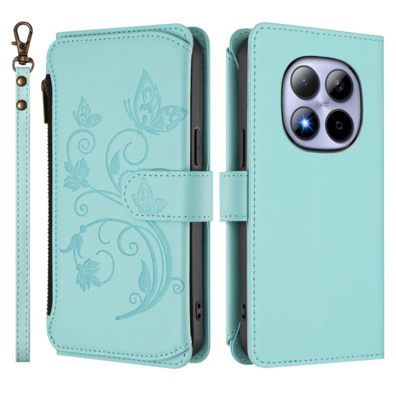 Housse Xiaomi Redmi Note 15 Pro 5G Portefeuille 6 Porte-Cartes