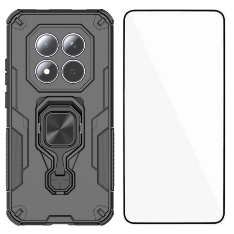 Coque Xiaomi Redmi Note 15 Pro 5G Ring Résistante avec Protecteur Écran