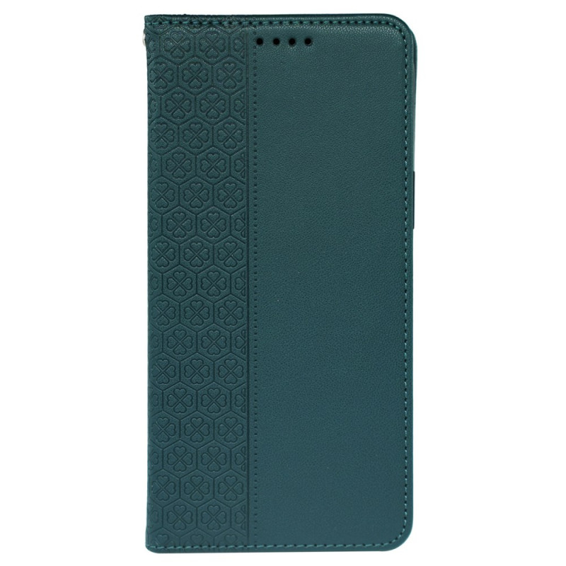 Flip Cover Honor 400 Lite Trèfles à Quatre Feuilles