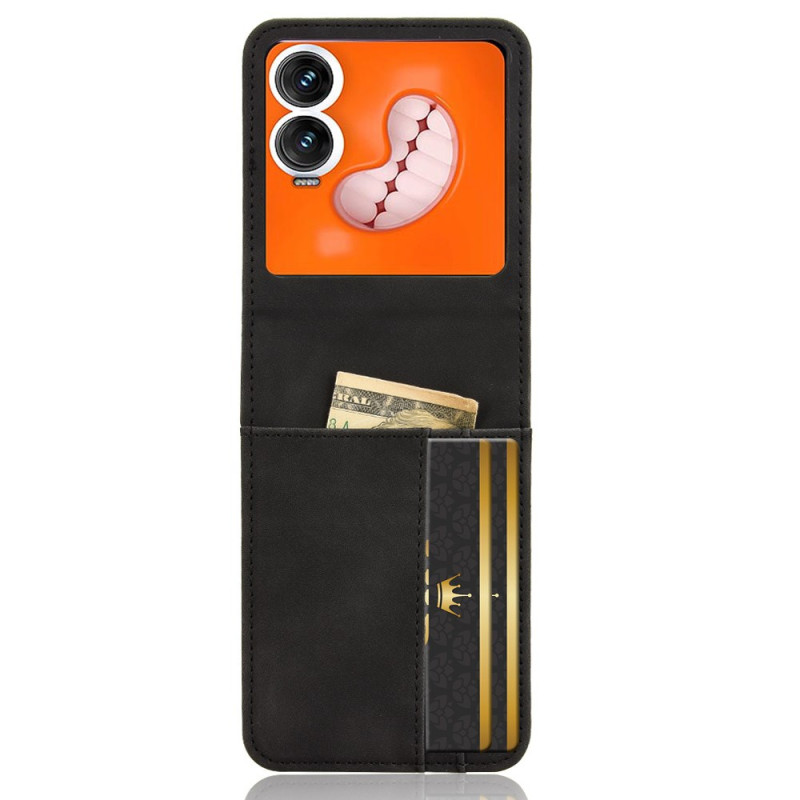 Coque Infinix Zero Flip 5G Porte-Cartes et Design Séparable
