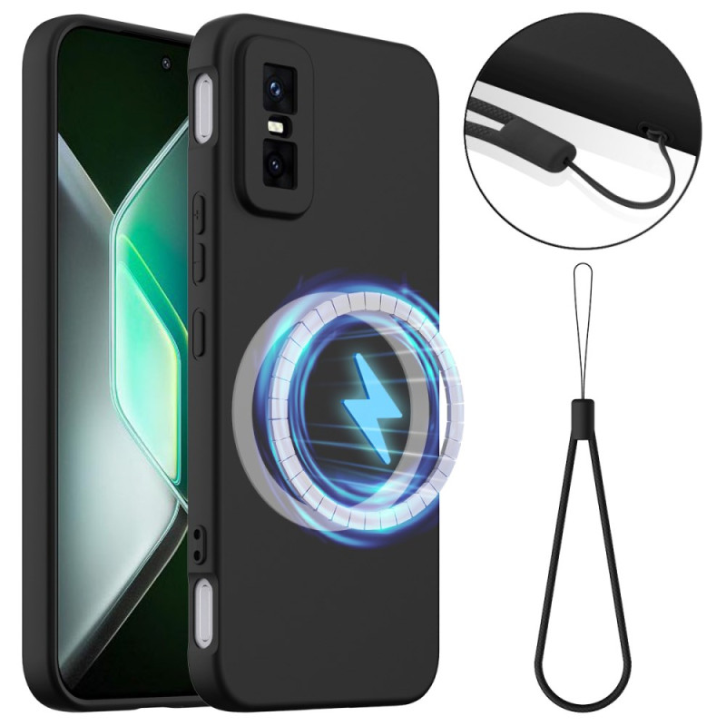 Coque Infinix GT 30 5G / GT Pro 30 5G Magnétique en Silicone Liquide