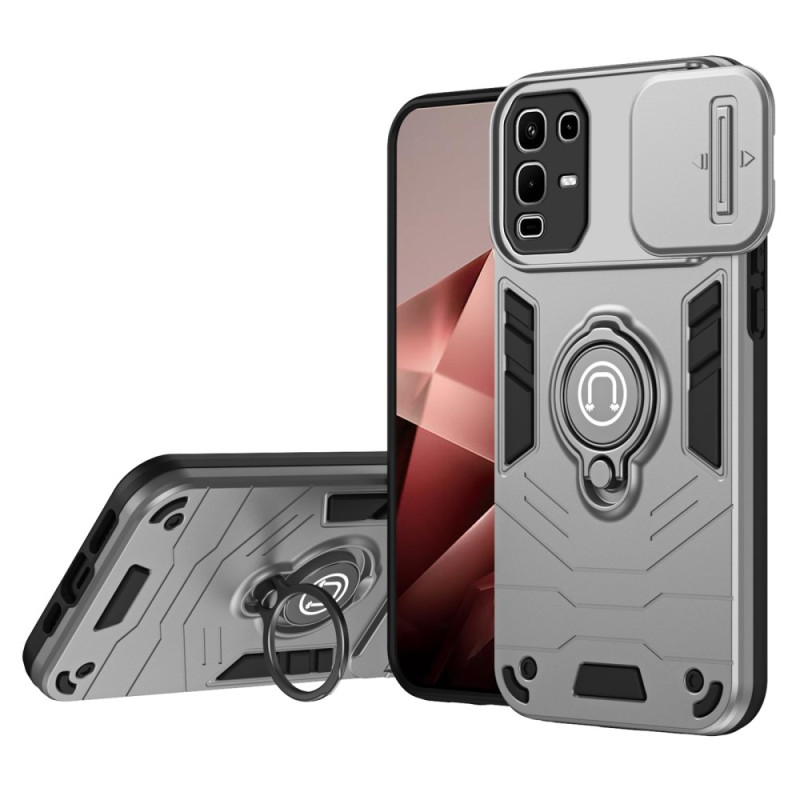 Coque Infinix Note 50S 5G avec Protection Caméra Coulissante et Support
