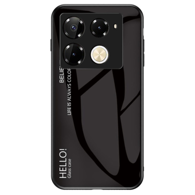 Coque Infinix Note 40 Pro 4G Verre Trempé Hello