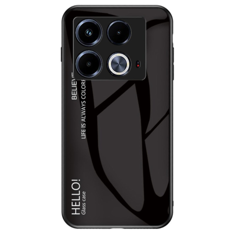 Coque Infinix Note 40 4G Verre Trempé Hello