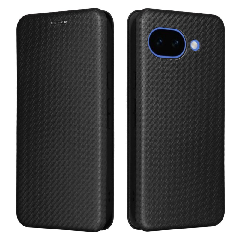 Flip Cover Google Pixel 10A Fibre de Carbone