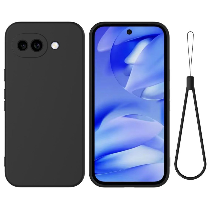 Coque Google Pixel 10A Silicone Liquide à Lanière