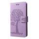 Housse Huawei P30 Lite Arbre et Hiboux à Lanière