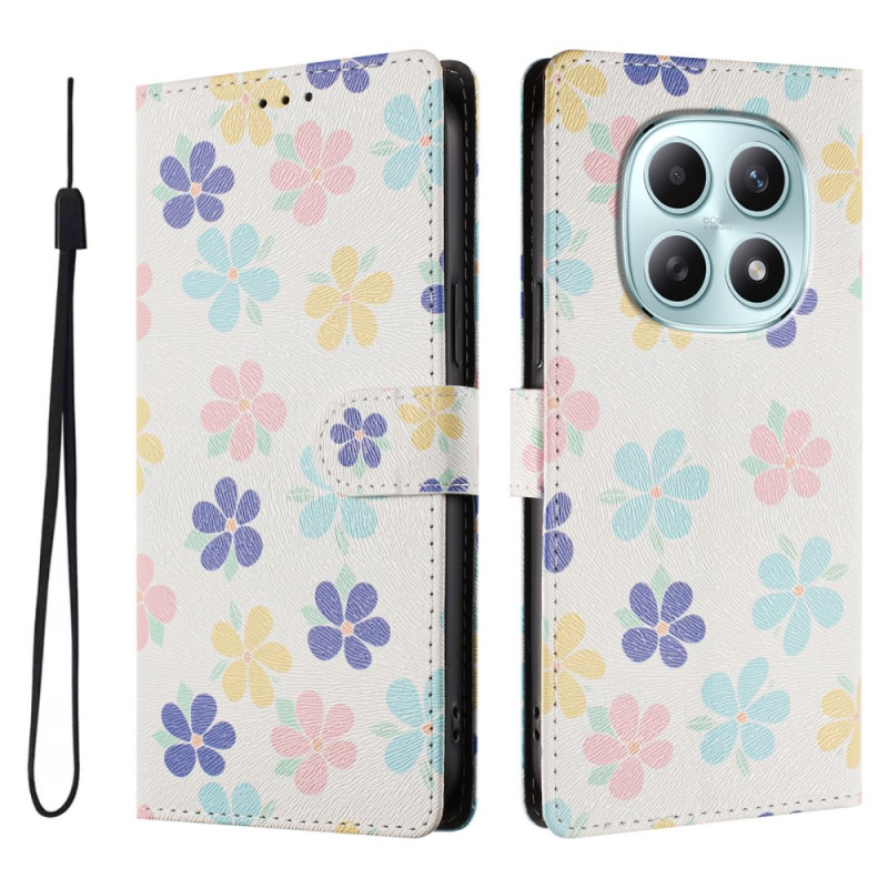 Housse Xiaomi Redmi Note 15 5G / 4G Fleurs Colorées