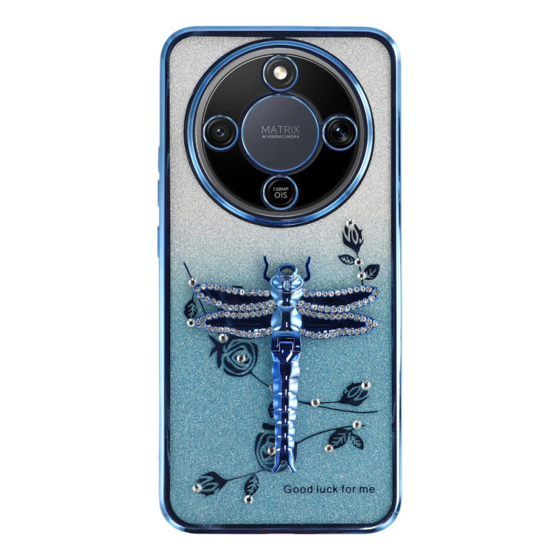 Coque Honor Magic 8 Lite Support Libellule KADEM