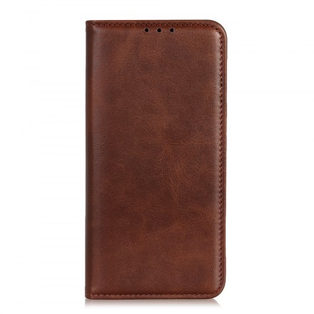 Flip Cover Huawei P30 Lite Cuir Fendu Flip Cover Huawei P30 Lite Cuir Fendu