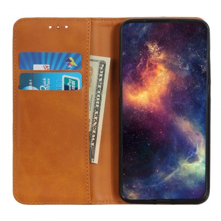 Flip Cover Samsung Galaxy A20e Cuir Fendu