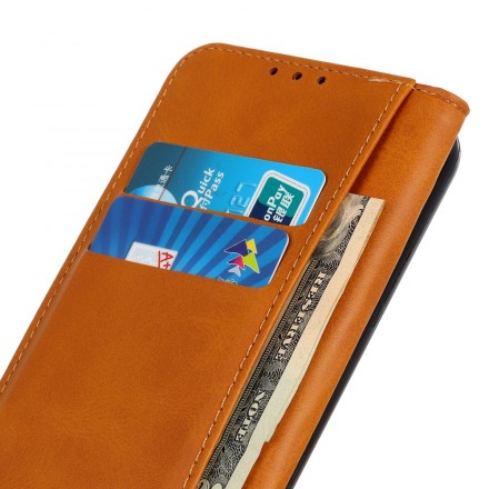 Flip Cover Samsung Galaxy A20e Cuir Fendu