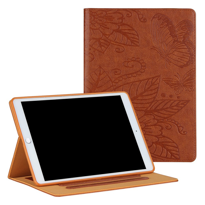 Housse iPad( 9.7 pouces) / iPad Pro 9.7 pouces / iPad Air / iPad Air 2 Papillon Floral
