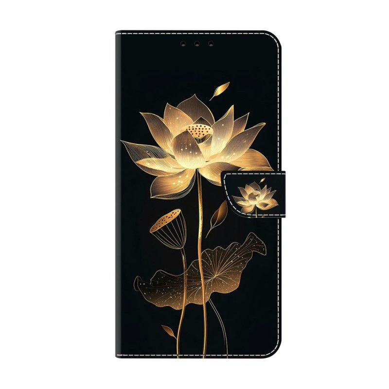 Housse Samsung Galaxy S26 Plus Lotus Doré
