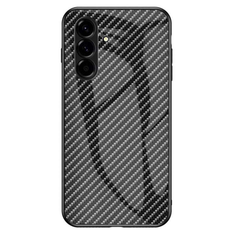 Coque Samsung Galaxy A57 5G Verre Trempé Fibre Carbone