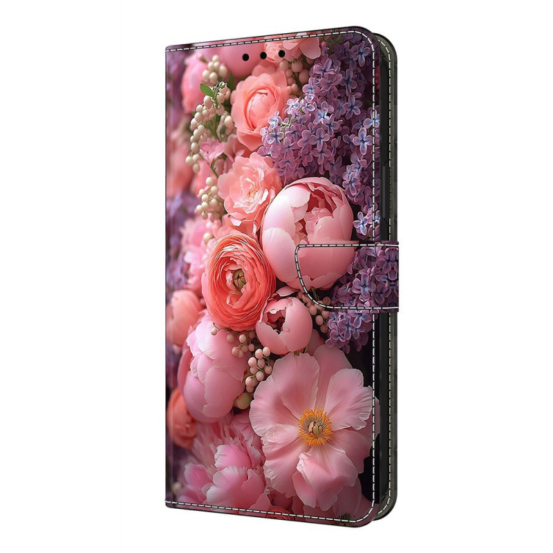 HousseXiaomi Redmi Note 15 5G / 4G / Poco M8 5G Florale Rose