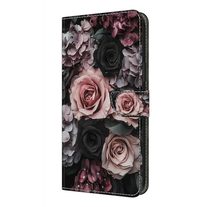 Housse Xiaomi Redmi Note 15 5G / 4G / Poco M8 5G Roses Chinoises