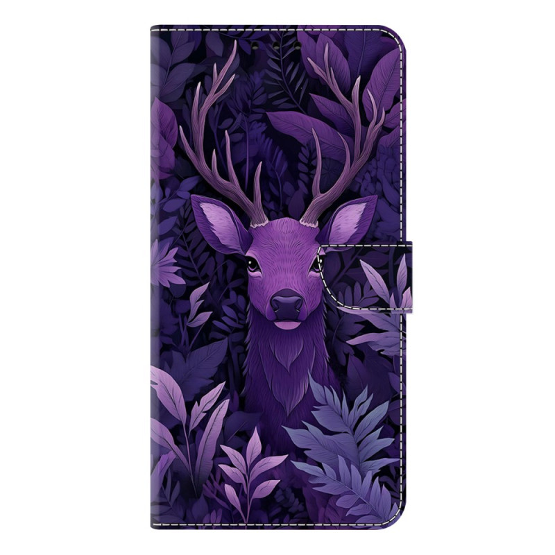 Housse Samsung Galaxy A07 5G / 4G Cerf Violet