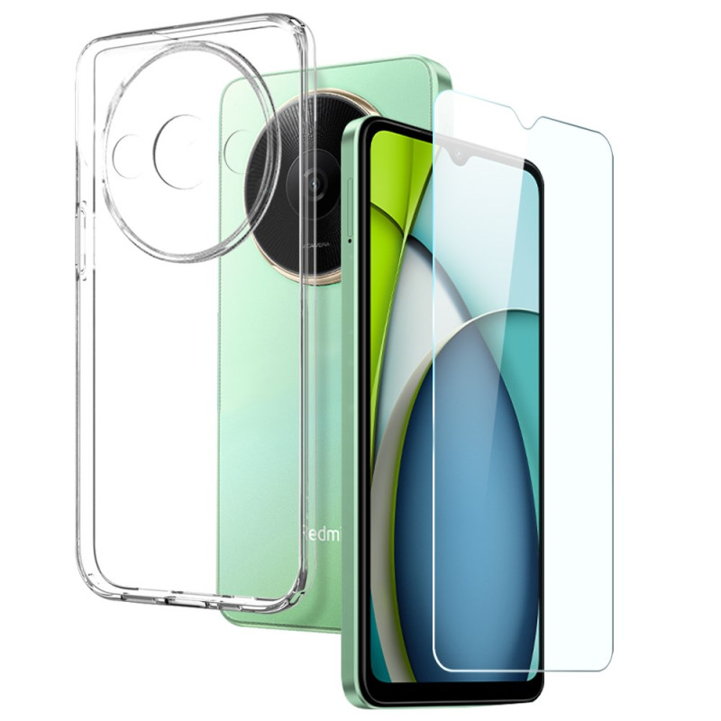 Coque Xiaomi Redmi A3X Transparente avec Protecteur Écran