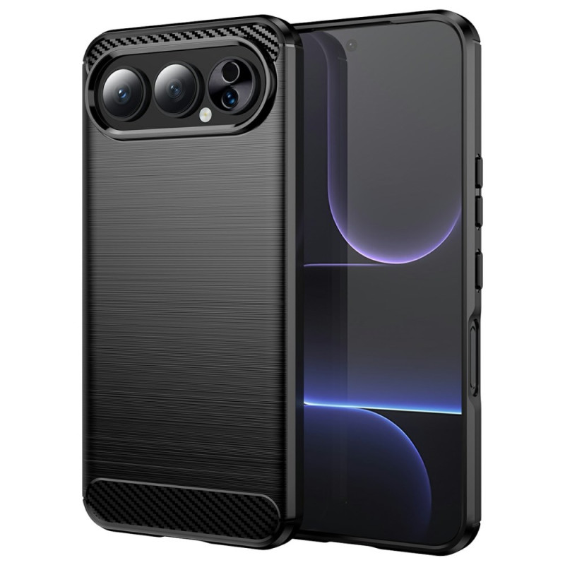 Coque Honor 500 Fibre Carbone Brossée