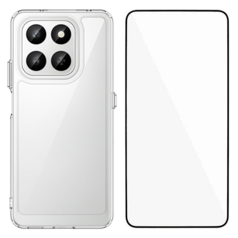 Coque Honor 400 Smart 5G / 4G / X7d 4G Transparente avec Protecteur Écran