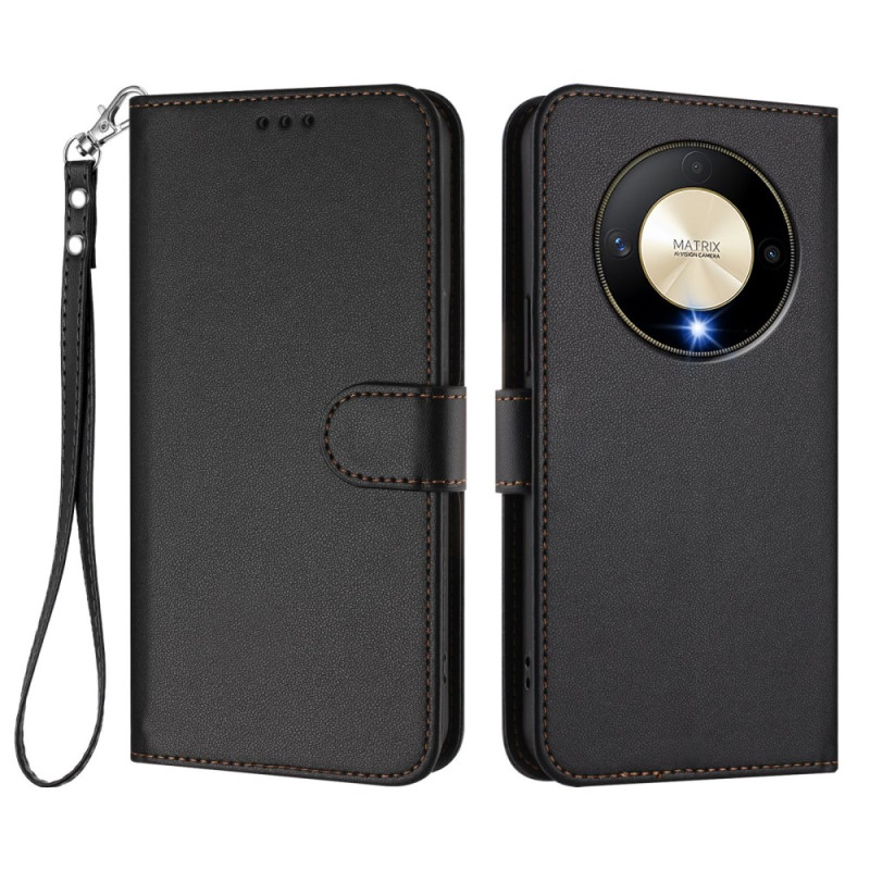 Housse Honor Magic 6 Lite / X9b Unie à Lanière