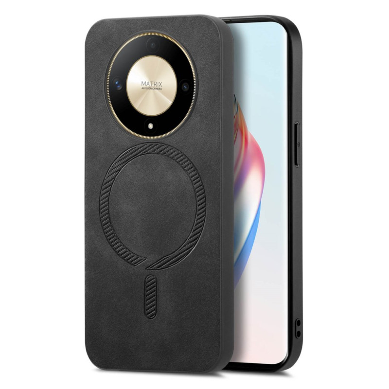 Coque Honor X9b 5G Magnétique Texture Cuir