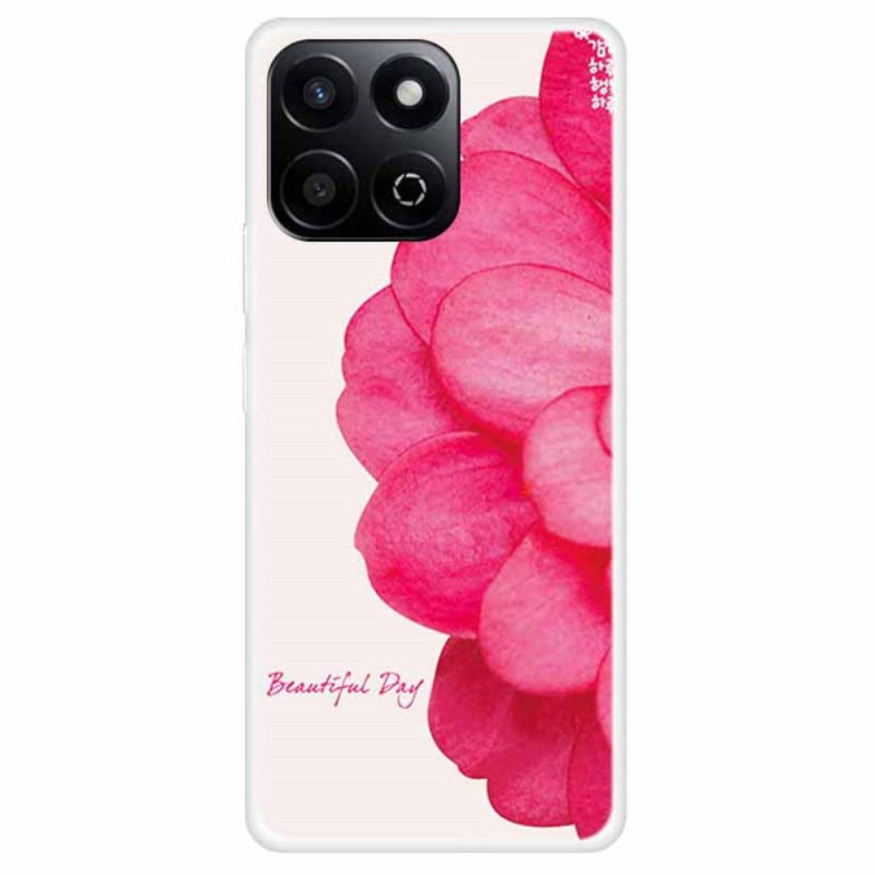 Coque Honor X7c 4G / 200 Smart 5G Fleur Rose