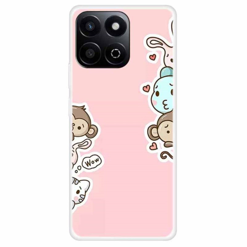 Coque Honor X7c 5G / 4G / 200 Smart 5G Motif Wow