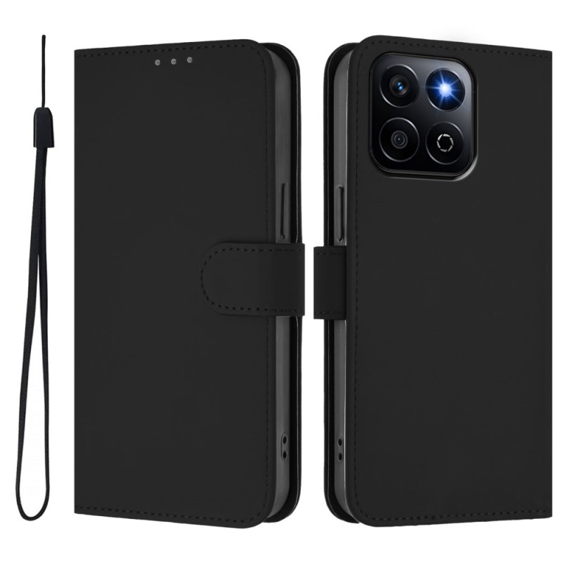 Housse Honor X7c 5G / 4G / 200 Smart 5G Simili Cuir Uni