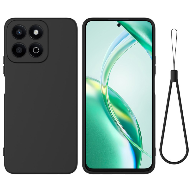 Coque Honor X7c 5G / 4G / 200 Smart 5G Silicone Liquide à Lanière
