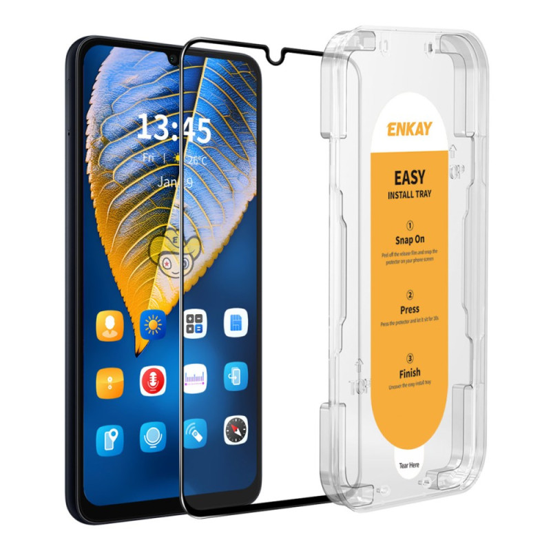 Protection en Verre Trempé pour Écran Honor X7 / X7a 4G Outil d'Installation