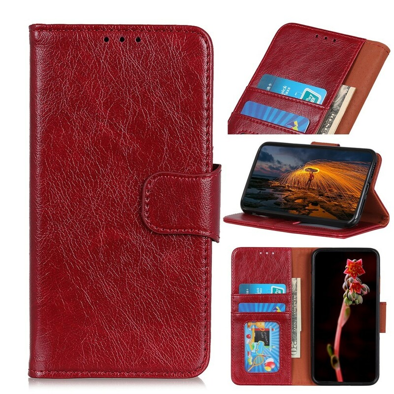 Housse Samsung Galaxy A10 Effet Cuir Brillant Chic Housse Samsung Galaxy A10 Effet Cuir Brillant Chic