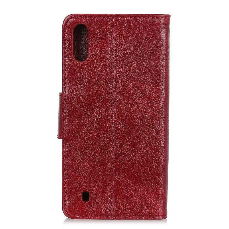 Housse Samsung Galaxy A10 Effet Cuir Brillant Chic Housse Samsung Galaxy A10 Effet Cuir Brillant Chic