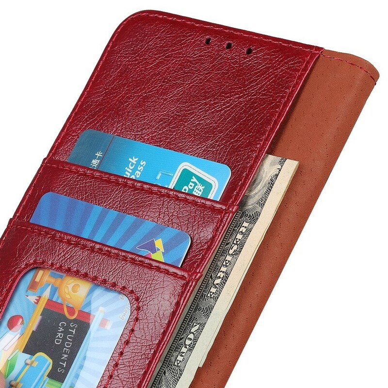 Housse Samsung Galaxy A10 Effet Cuir Brillant Chic Housse Samsung Galaxy A10 Effet Cuir Brillant Chic