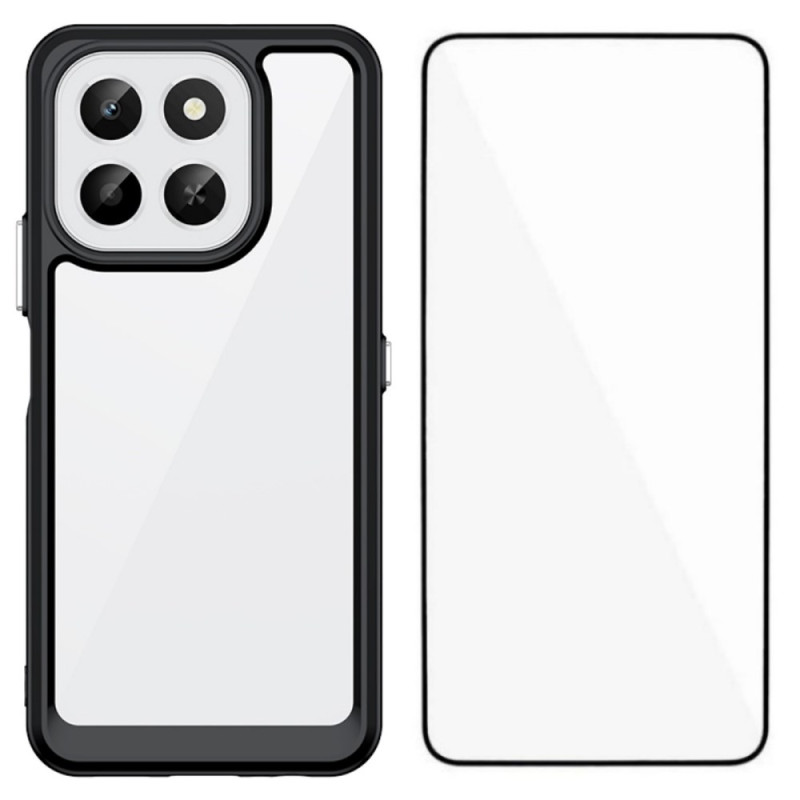 Coque Honor X6c 4G Hybride avec Protecteur Écran