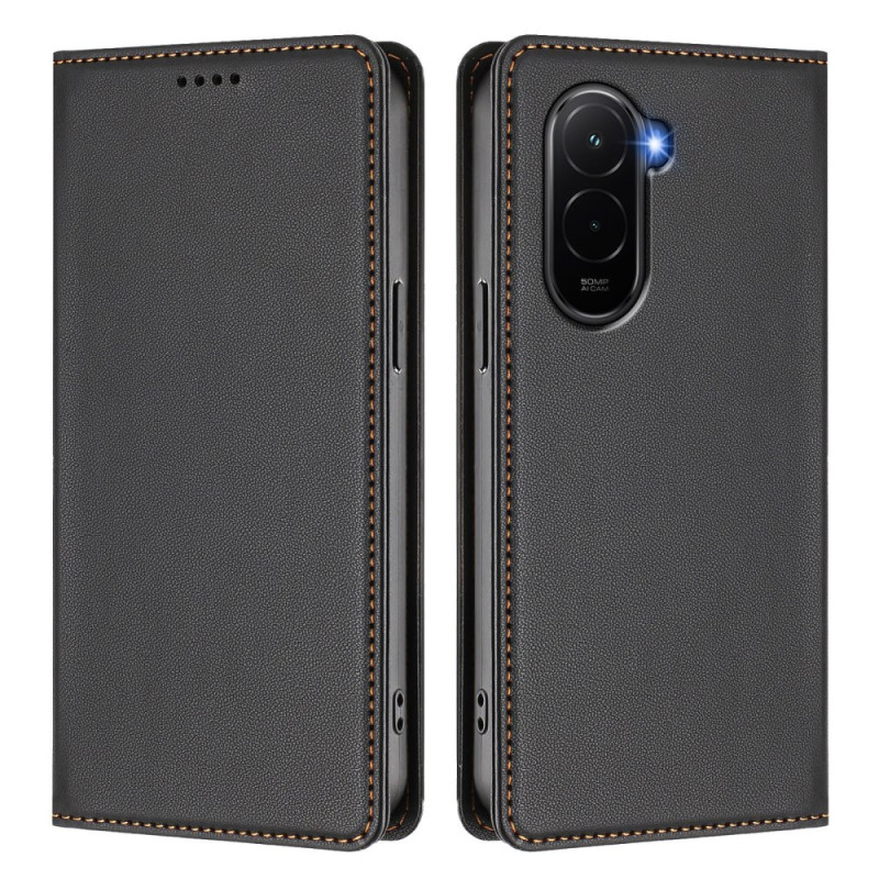 Flip Cover Poco M7 4G Fermeture Magnétique et Blocage RFID