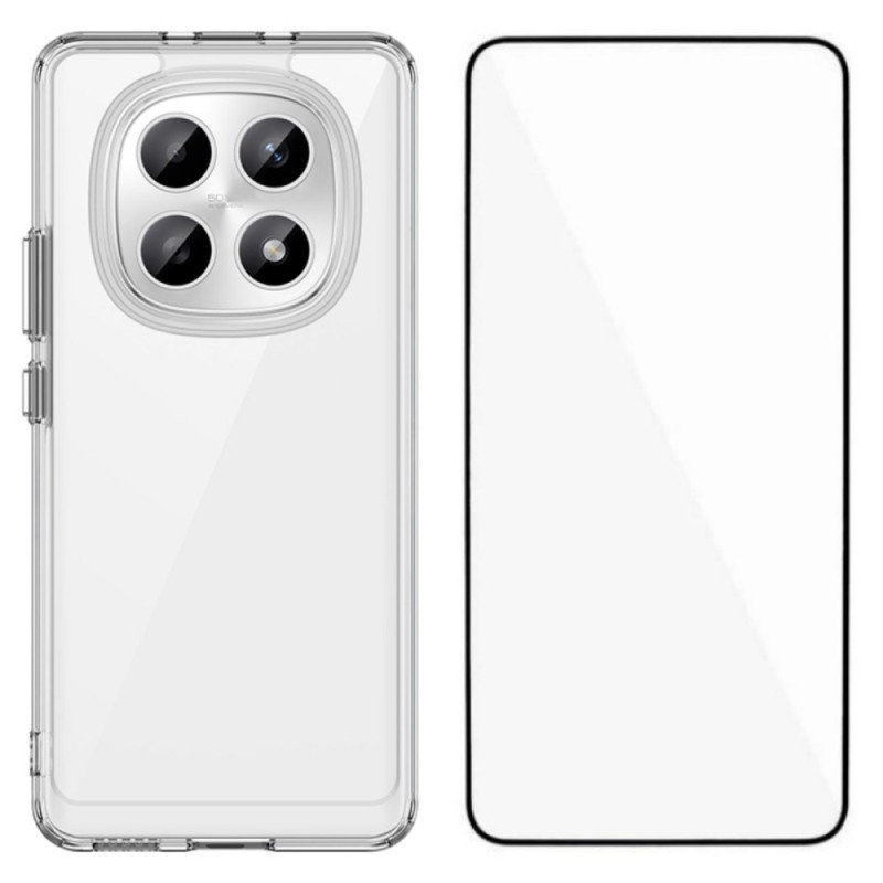 Coque Xiaomi Redmi Note 15 Pro 5G Transparente avec Protecteur Écran
