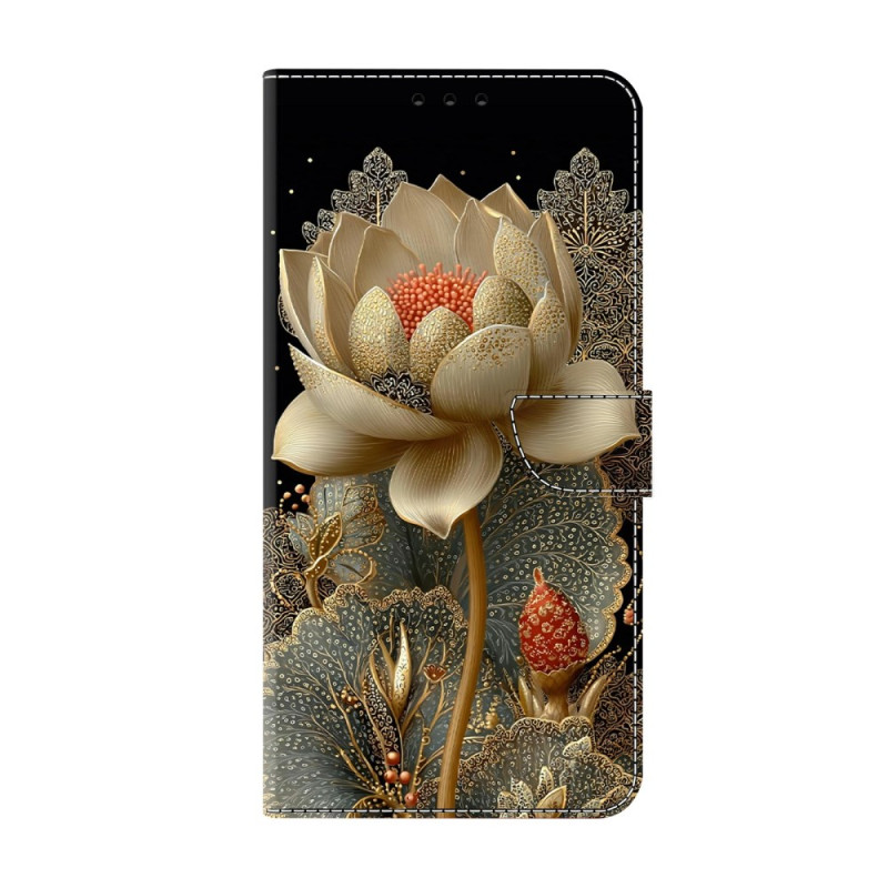 Housse Samsung Galaxy S26 Ultra Lotus Doré