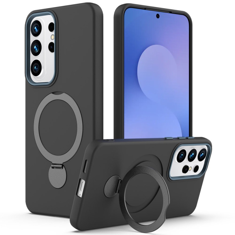 Coque Samsung Galaxy S26 Ultra Magnétique Anneau Rotatif Multifonction