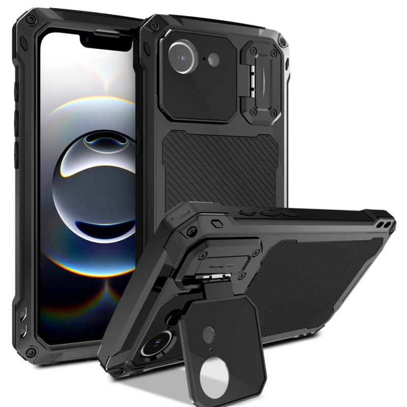Coque iPhone 17E / 16E Support Objectif et Film en Verre Trempé