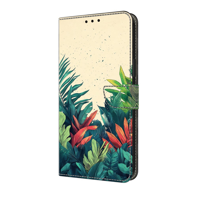 Housse iPhone 17E / 16E Motif Feuilles