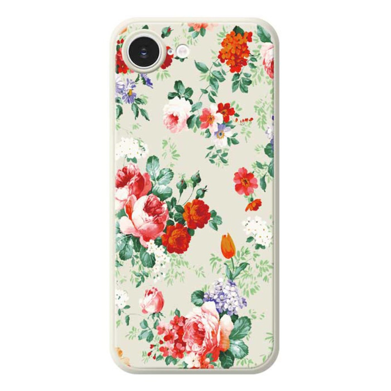 Coque iiPhone 17E / 16E Bord Droit  Floralie