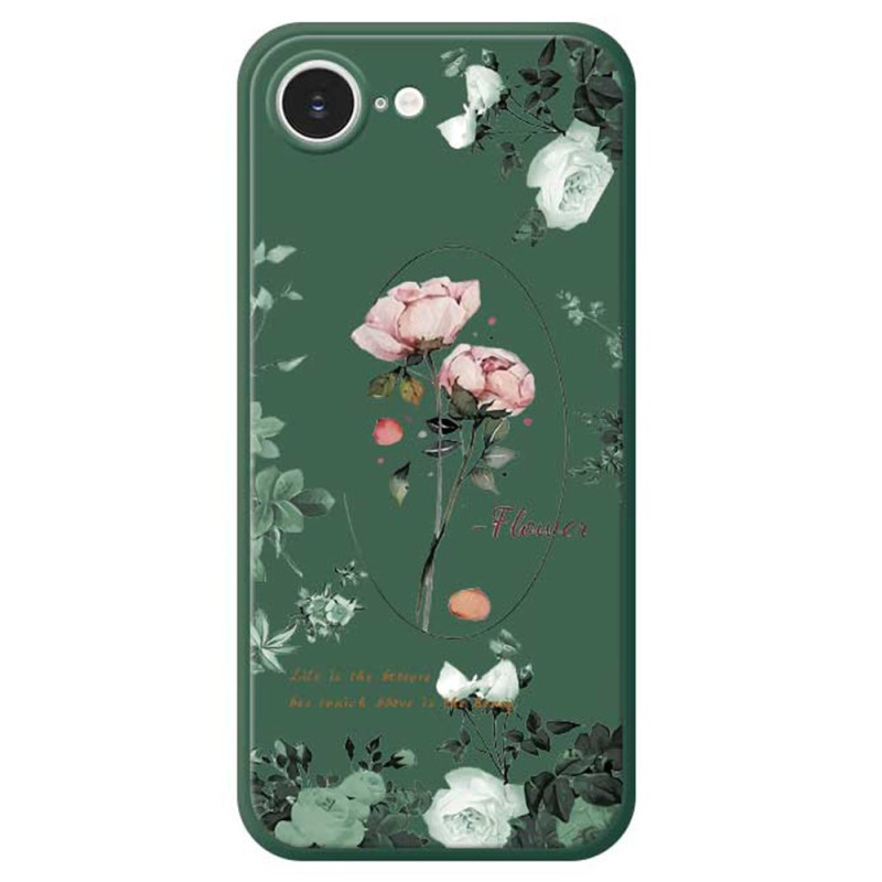 Coque iPhone 17E / 16E Bord Droit Roses