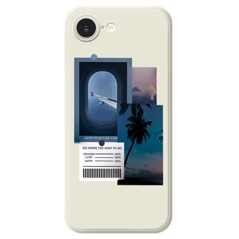 Coque iPhone 17E / 16E Paysage Illustration